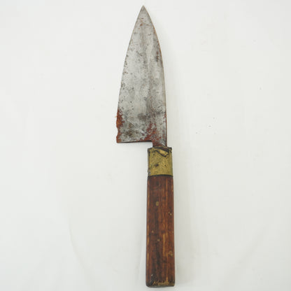 Japanese Junk Used Kitchen Knife 8pc Set Vintage Sashimi Sushi F-412