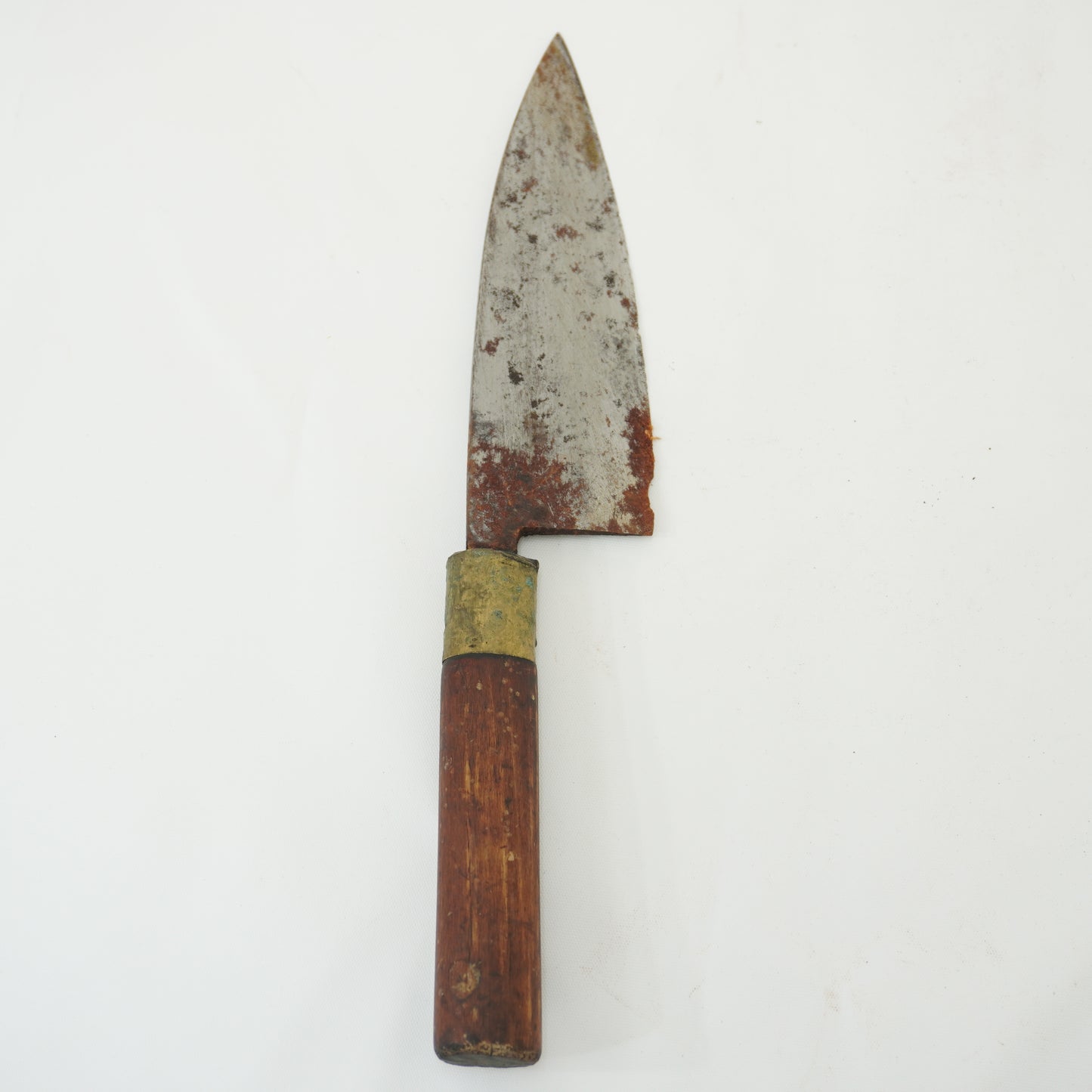 Japanese Junk Used Kitchen Knife 8pc Set Vintage Sashimi Sushi F-412