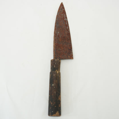 Japanese Junk Used Kitchen Knife 8pc Set Vintage Sashimi Sushi F-412