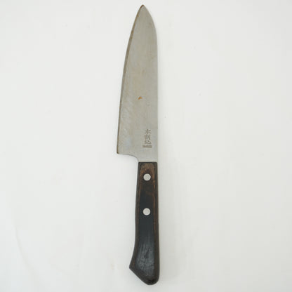 Japanese Junk Used Kitchen Knife 8pc Set Vintage Sashimi Sushi F-412