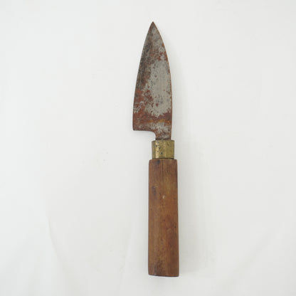 Japanese Junk Used Kitchen Knife 8pc Set Vintage Sashimi Sushi F-413
