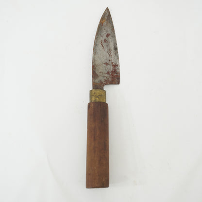 Japanese Junk Used Kitchen Knife 8pc Set Vintage Sashimi Sushi F-413