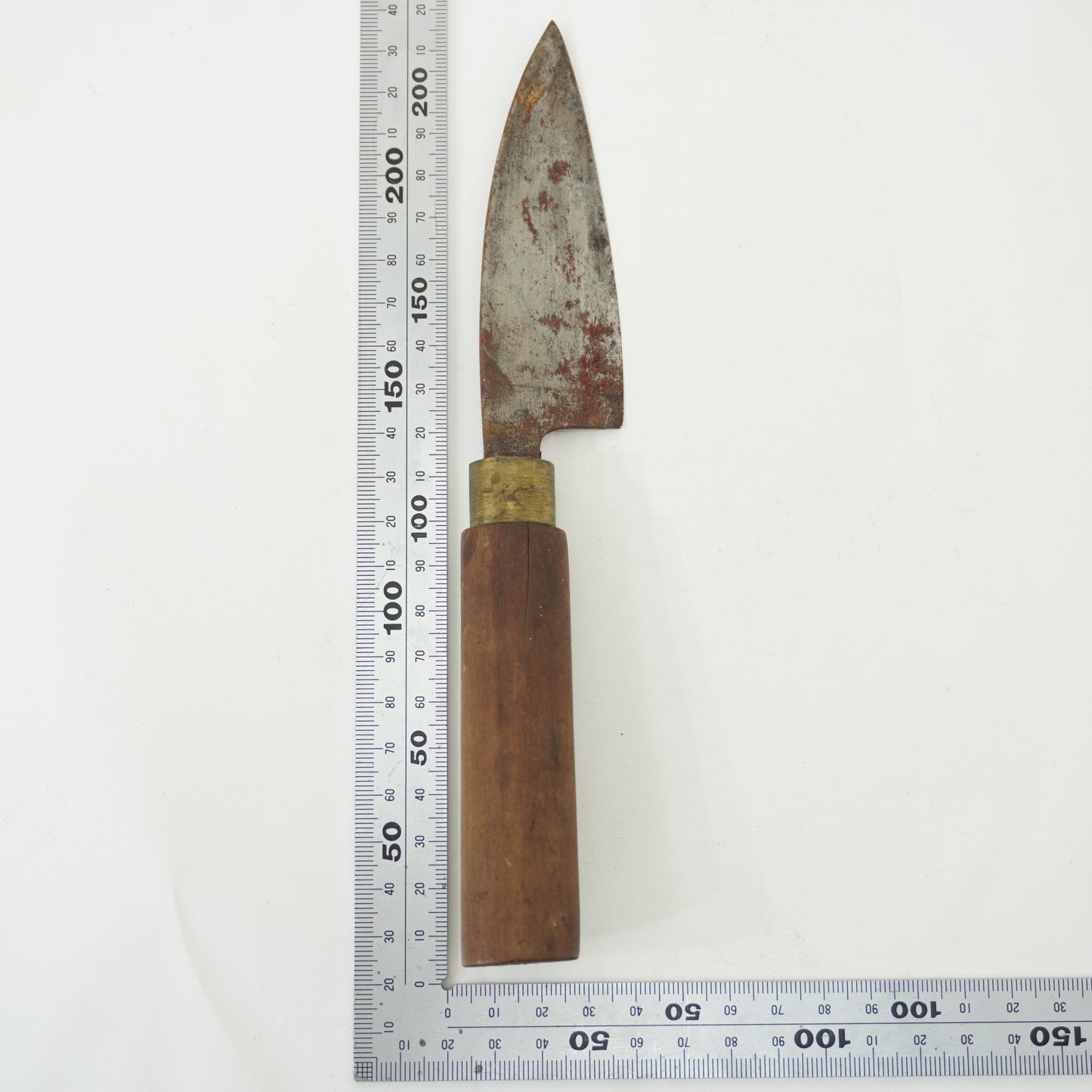Japanese Junk Used Kitchen Knife 8pc Set Vintage Sashimi Sushi F-413
