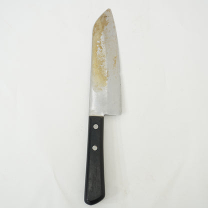Japanese Junk Used Kitchen Knife 8pc Set Vintage Sashimi Sushi F-413