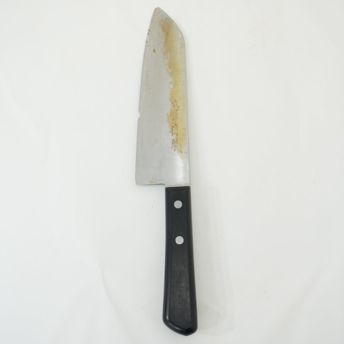 Japanese Junk Used Kitchen Knife 8pc Set Vintage Sashimi Sushi F-413