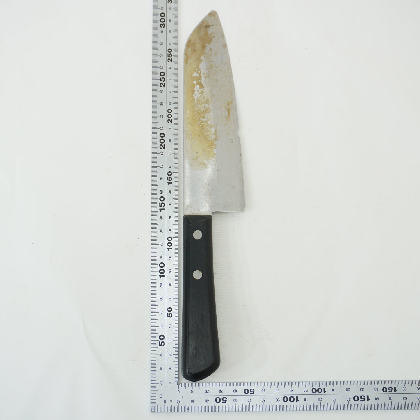 Japanese Junk Used Kitchen Knife 8pc Set Vintage Sashimi Sushi F-413