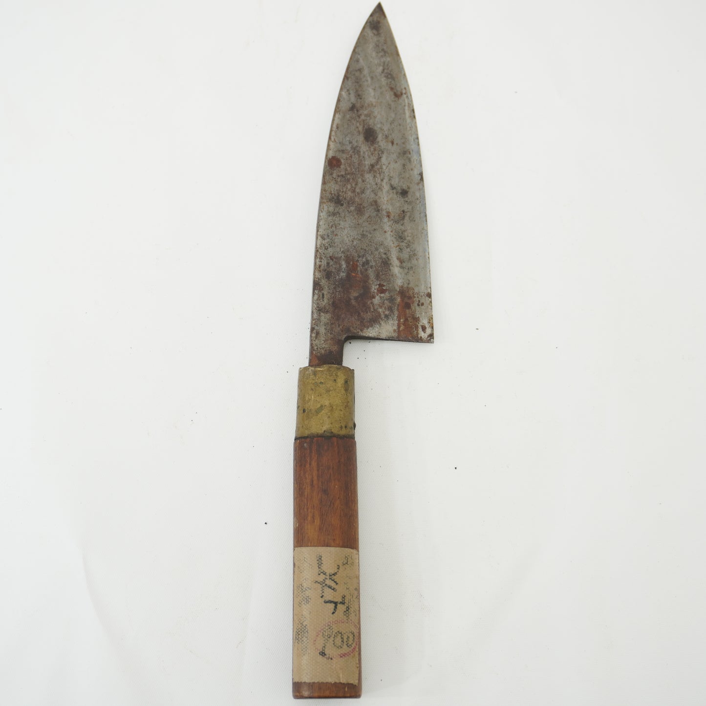 Japanese Junk Used Kitchen Knife 8pc Set Vintage Sashimi Sushi F-413