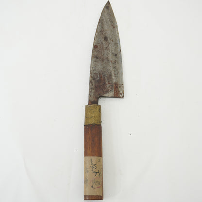 Japanese Junk Used Kitchen Knife 8pc Set Vintage Sashimi Sushi F-413
