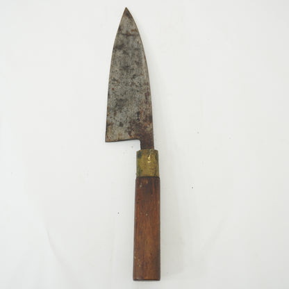 Japanese Junk Used Kitchen Knife 8pc Set Vintage Sashimi Sushi F-413