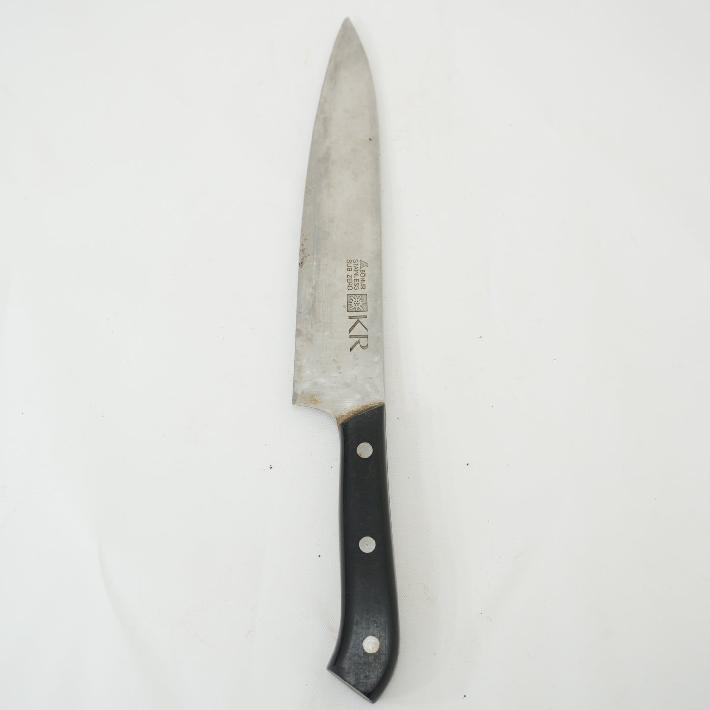 Japanese Junk Used Kitchen Knife 8pc Set Vintage Sashimi Sushi F-413