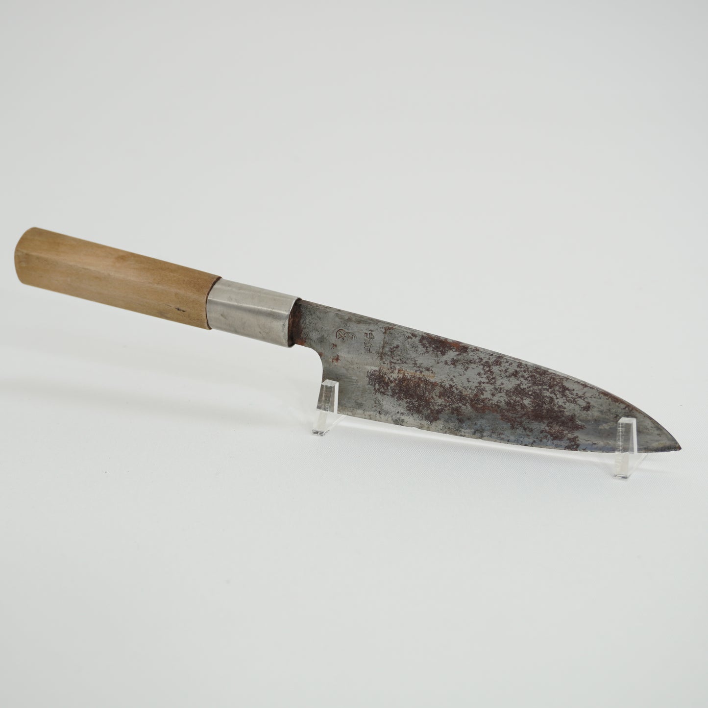 For ID bakonzo:Japanese Used Vintage Kitchen Knife Lot 3 Set Sushi Sasimi F-418