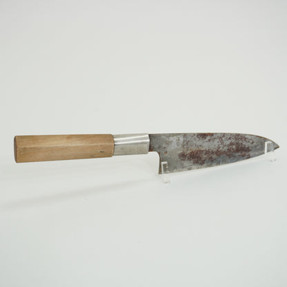 For ID bakonzo:Japanese Used Vintage Kitchen Knife Lot 3 Set Sushi Sasimi F-418