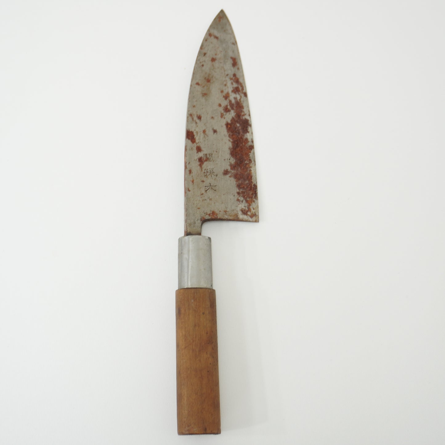 For ID bakonzo:Japanese Used Vintage Kitchen Knife Lot 3 Set Sushi Sasimi F-418
