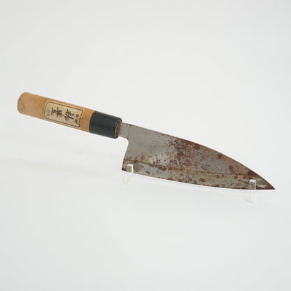 Japanese Used Kitchen Knife Lot 3 Set Incl. Rare Takohiki Sushi Sasimi F-419