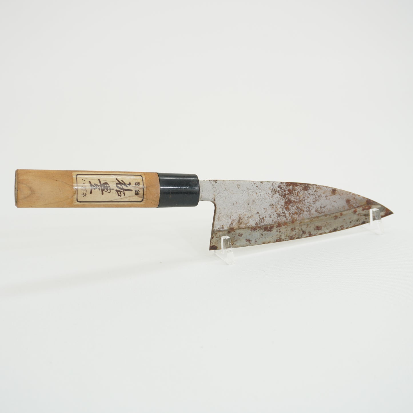 Japanese Used Kitchen Knife Lot 3 Set Incl. Rare Takohiki Sushi Sasimi F-419
