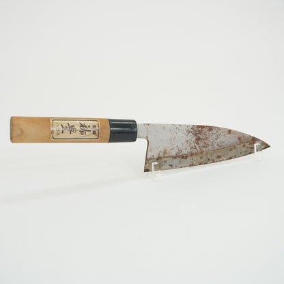 Japanese Used Kitchen Knife Lot 3 Set Incl. Rare Takohiki Sushi Sasimi F-419