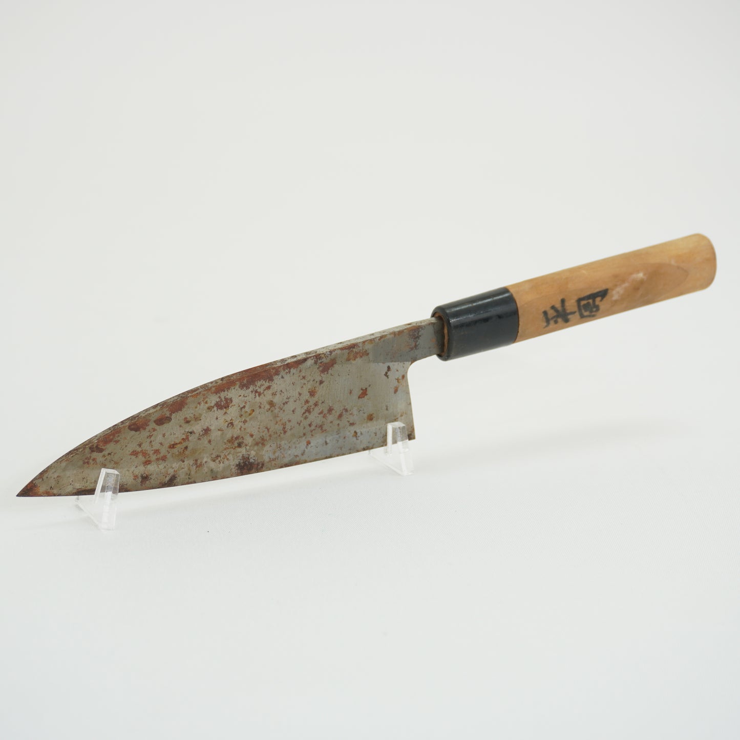 Japanese Used Kitchen Knife Lot 3 Set Incl. Rare Takohiki Sushi Sasimi F-419