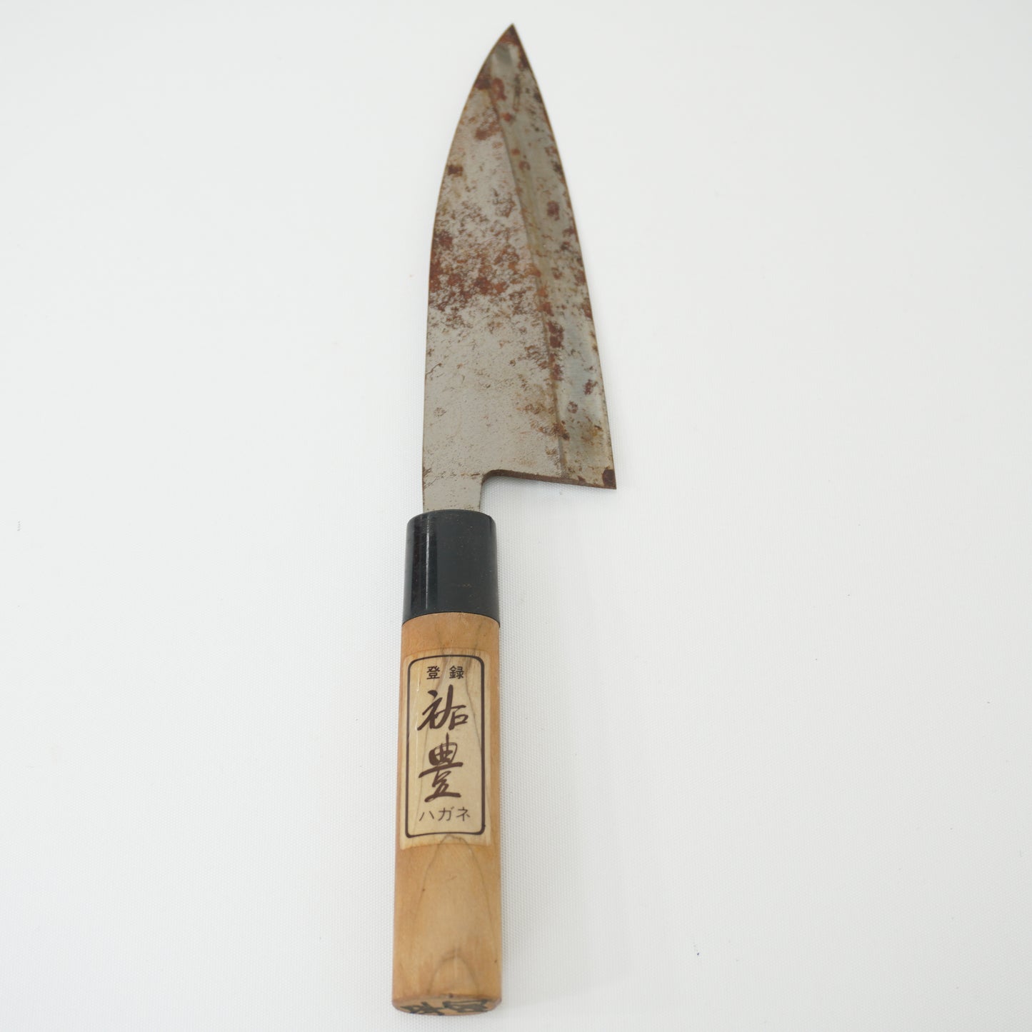 Japanese Used Kitchen Knife Lot 3 Set Incl. Rare Takohiki Sushi Sasimi F-419