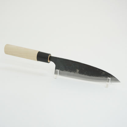 Japanese Used Black Blade Kitchen Knife Lot 3 Set Sushi Sasimi F-420