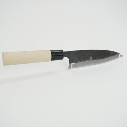 Japanese Used Black Blade Kitchen Knife Lot 3 Set Sushi Sasimi F-420