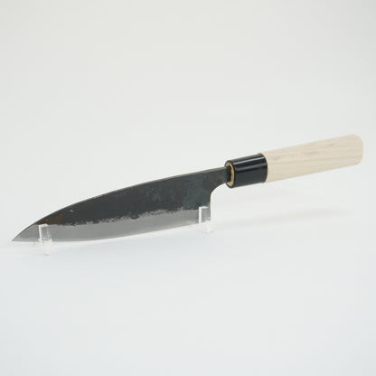 Japanese Used Black Blade Kitchen Knife Lot 3 Set Sushi Sasimi F-420