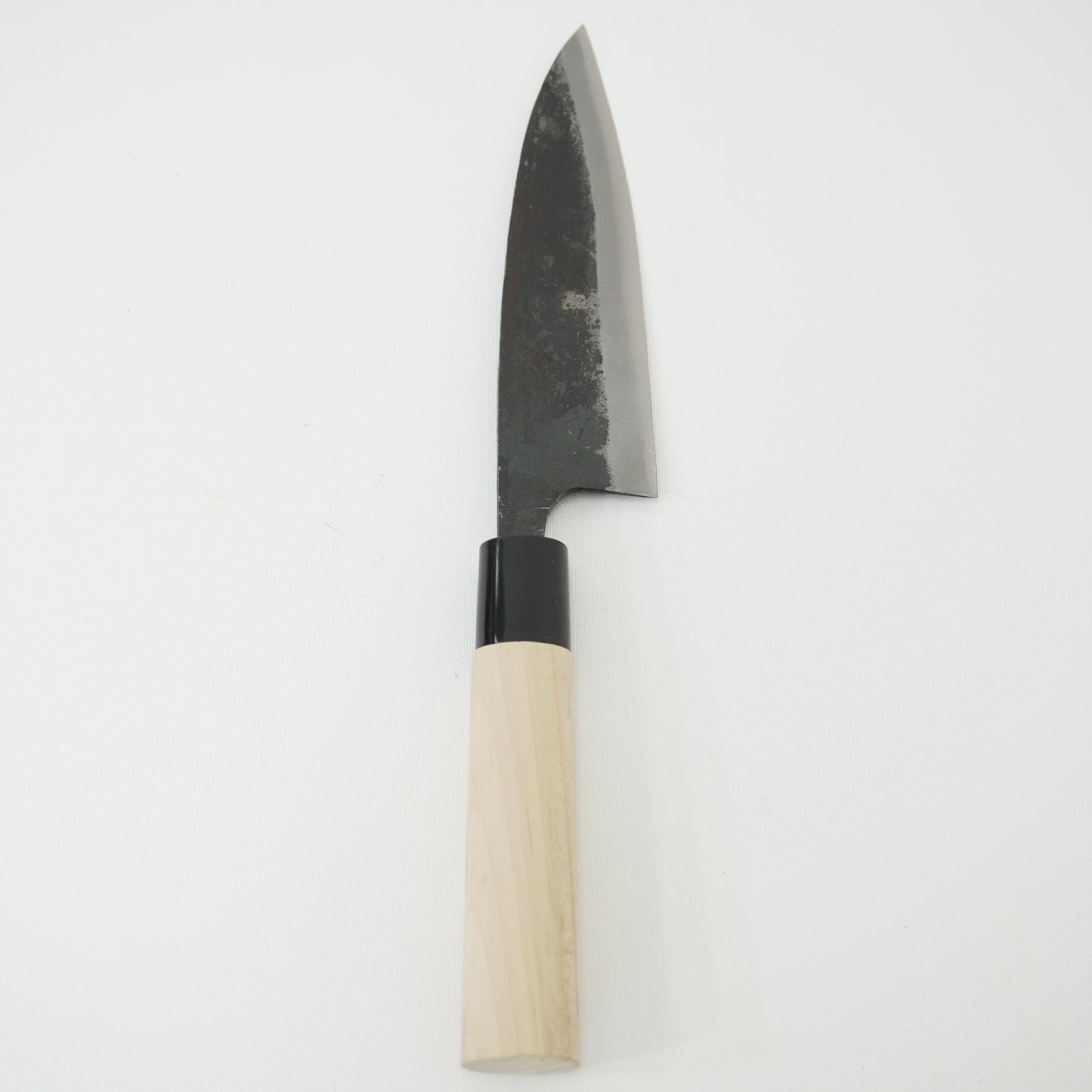 Japanese Used Black Blade Kitchen Knife Lot 3 Set Sushi Sasimi F-420