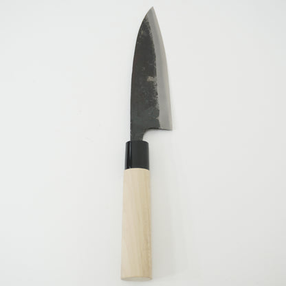 Japanese Used Black Blade Kitchen Knife Lot 3 Set Sushi Sasimi F-420