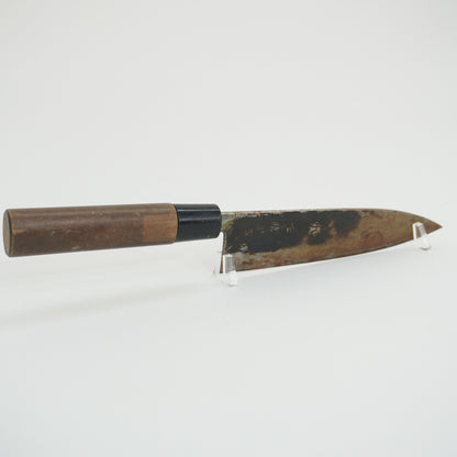 Japanese Used Black Blade Kitchen Knife Lot 3 Set Sushi Sasimi F-420
