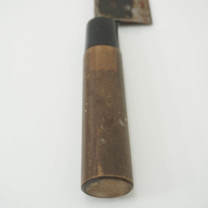 Japanese Used Black Blade Kitchen Knife Lot 3 Set Sushi Sasimi F-420