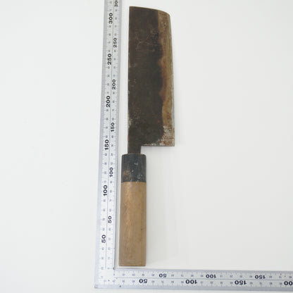 Japanese Used Black Blade Kitchen Knife Lot 3 Set Sushi Sasimi F-420