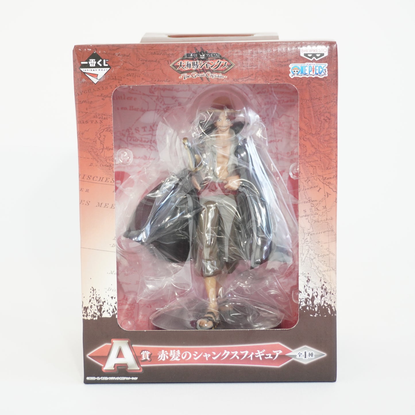 One Piece Shanks A Prize Ichiban Kuji The Great Captain Figure Japan P-178
