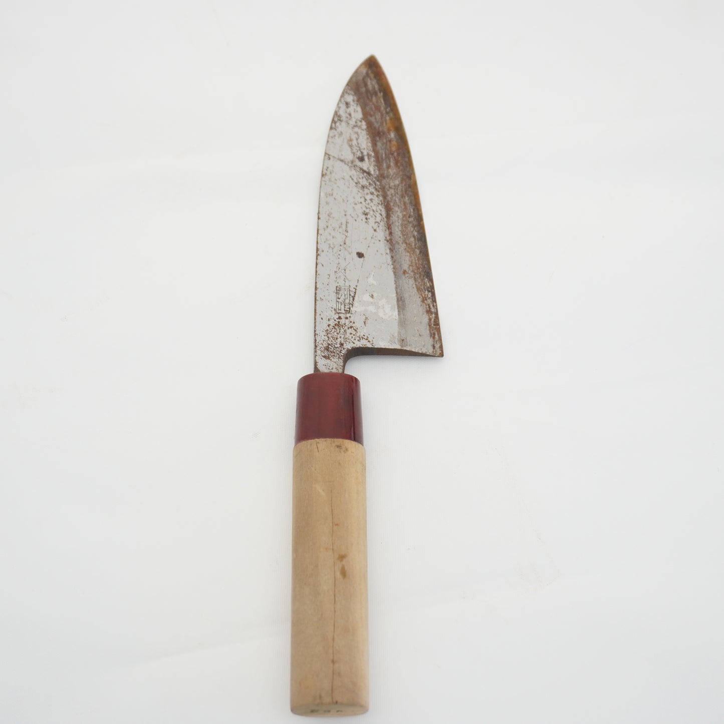 Japanese Used Vintage Kitchen Knife Lot 3 Set Sushi Sasimi F-422