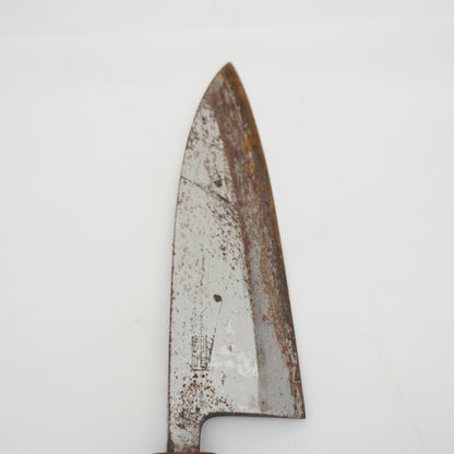 Japanese Used Vintage Kitchen Knife Lot 3 Set Sushi Sasimi F-422