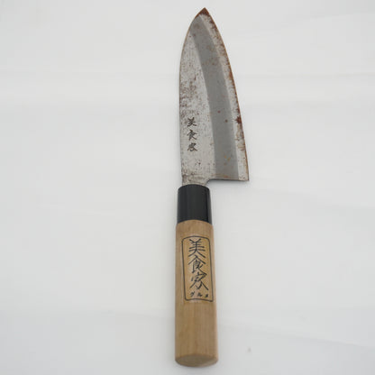 Japanese Used Vintage Kitchen Knife Lot 3 Set Sushi Sasimi F-422