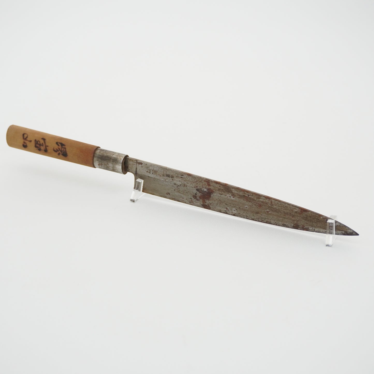 Japanese Used Vintage Kitchen Knife Lot 3 Set Sushi Sasimi F-422