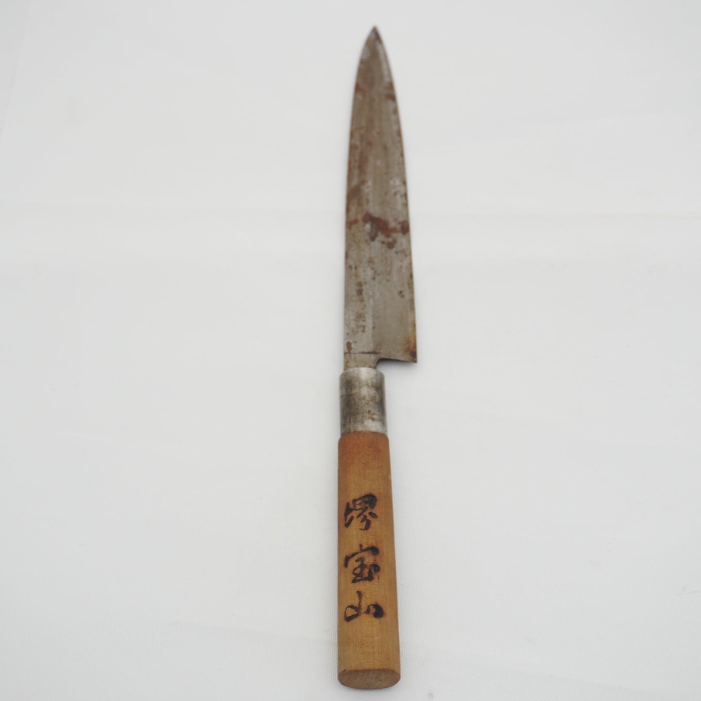 Japanese Used Vintage Kitchen Knife Lot 3 Set Sushi Sasimi F-422