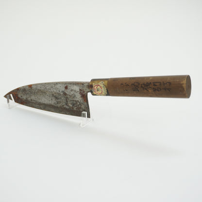 Japanese Used Vintage Kitchen Knife Lot 3 Set Sushi Sasimi F-423