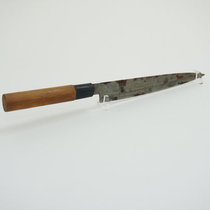 Japanese Used Vintage Kitchen Knife Lot 3 Set Sushi Sasimi F-423
