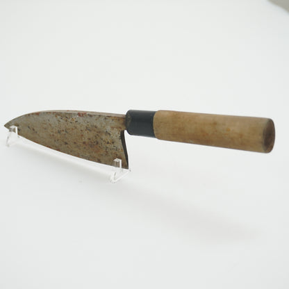 Japanese Used Vintage Kitchen Knife Lot 2 Set Sushi Sasimi F-424