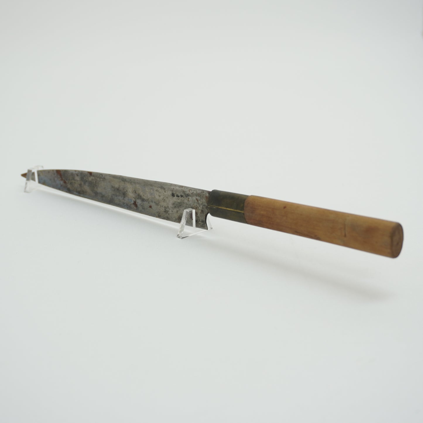 Japanese Used Vintage Kitchen Knife Lot 2 Set Sushi Sasimi F-424