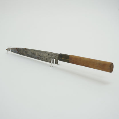 Japanese Used Vintage Kitchen Knife Lot 2 Set Sushi Sasimi F-424