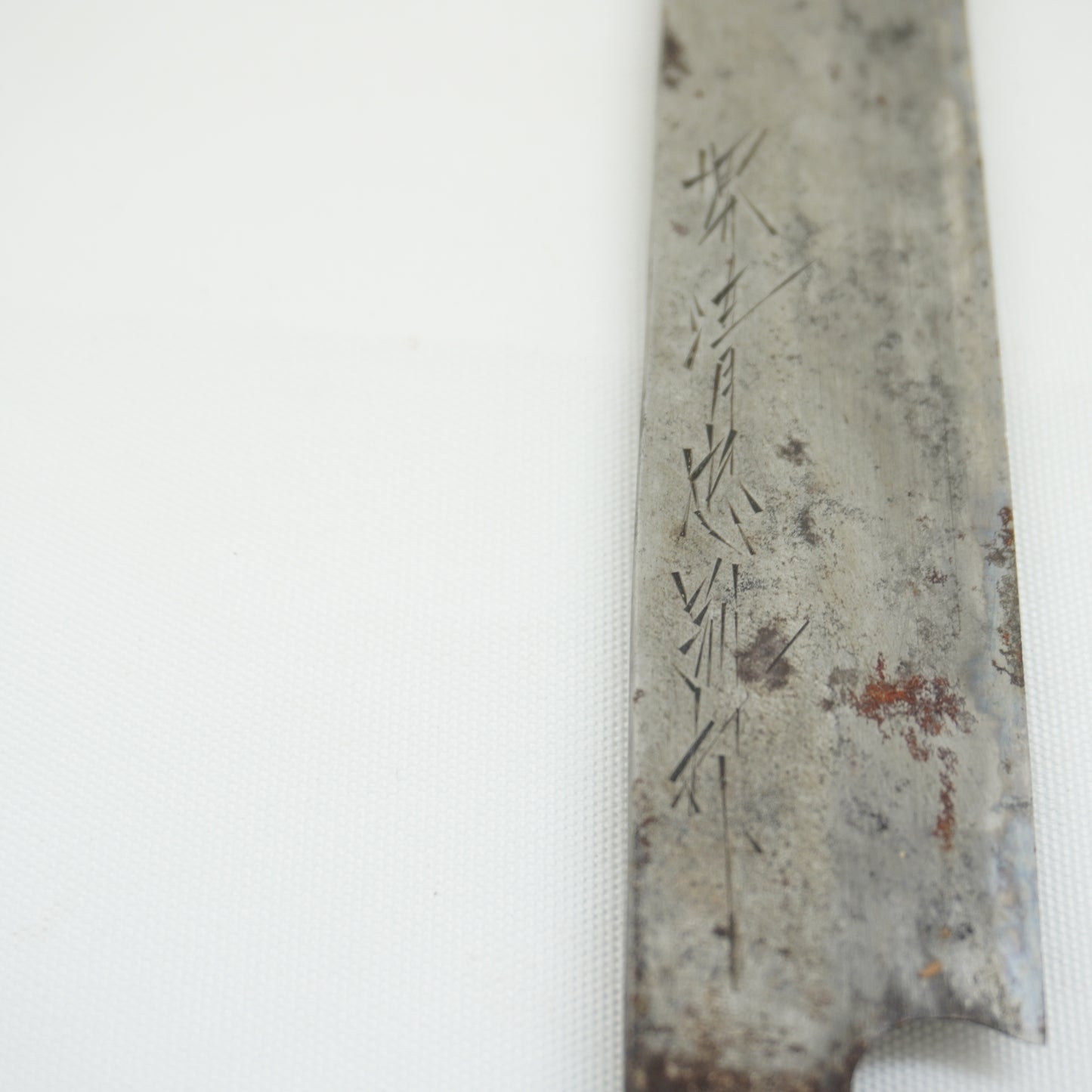 Japanese Used Vintage Kitchen Knife Lot 2 Set Sushi Sasimi F-424