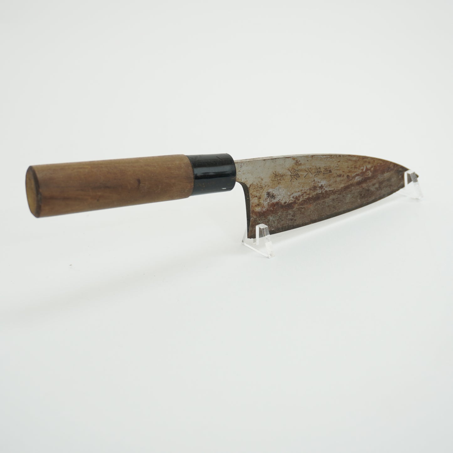 Japanese Used Kitchen Knife Lot 2 Set Sushi Sasimi For Restoration F-425