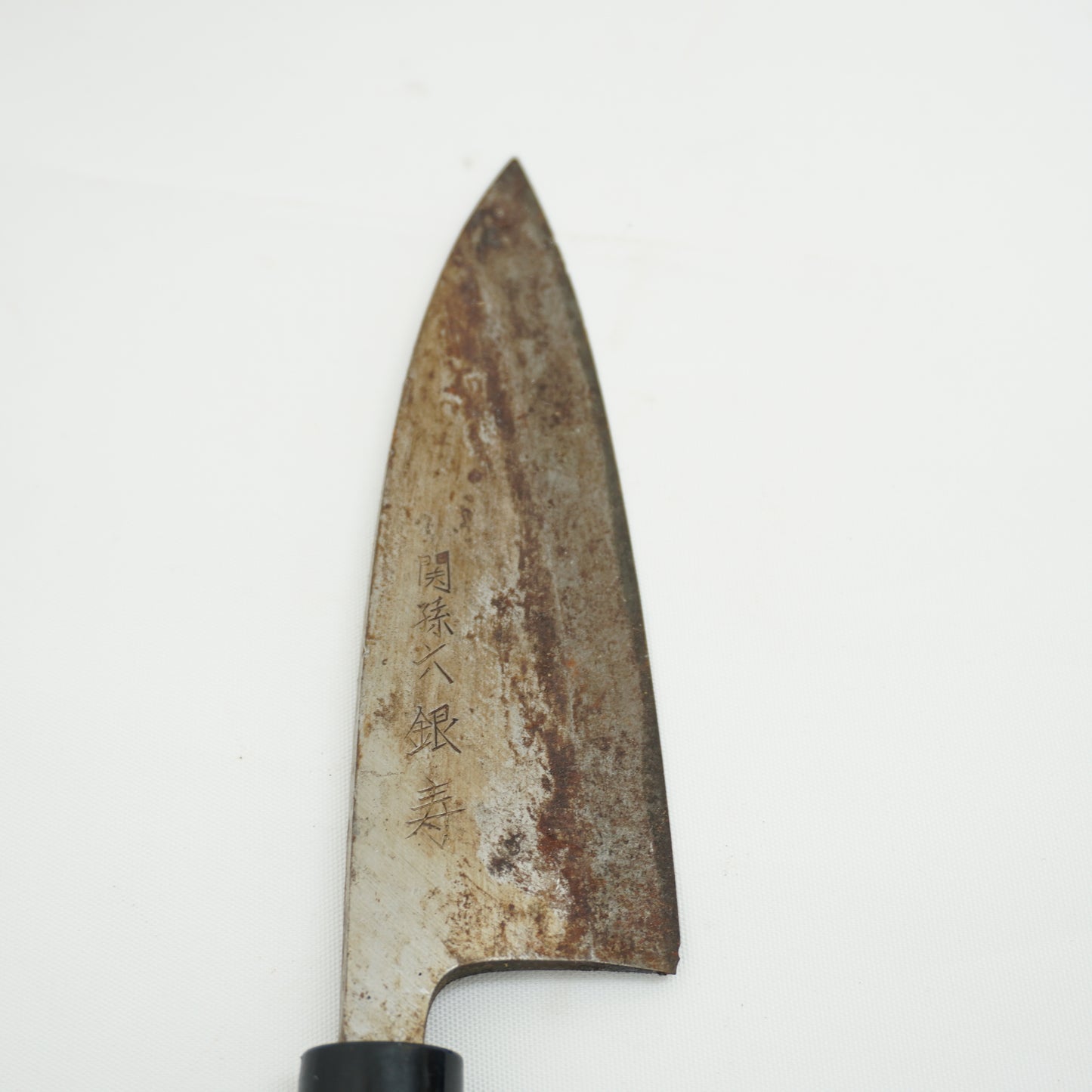Japanese Used Kitchen Knife Lot 2 Set Sushi Sasimi For Restoration F-425