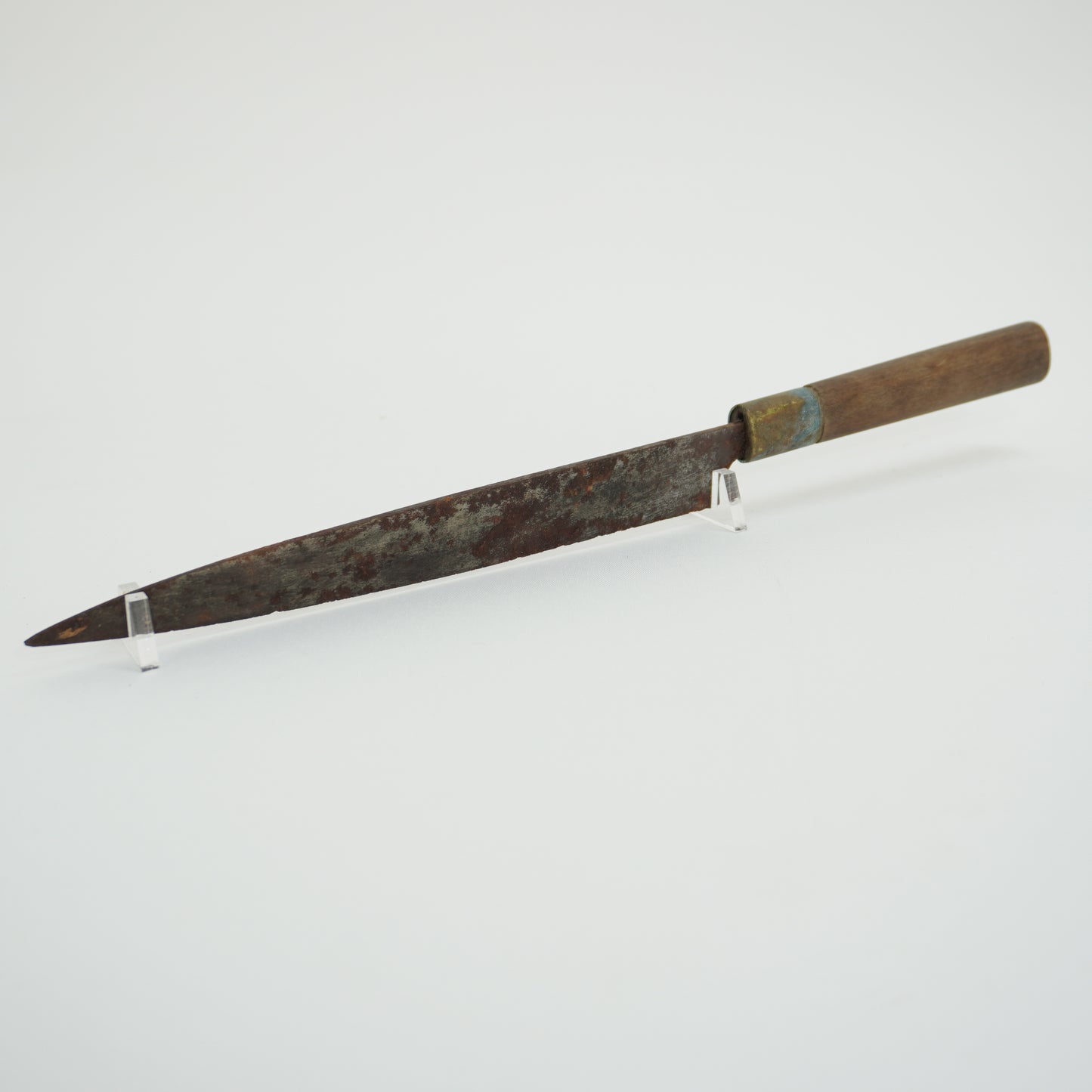 Japanese Used Kitchen Knife Lot 2 Set Sushi Sasimi For Restoration F-425