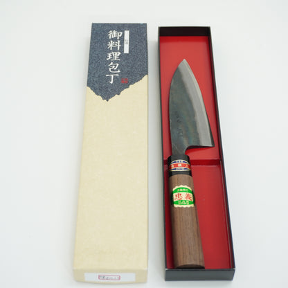 Brandnew! Japanese Tosa Deba Knife Boxed Blue Steel Sushi Sasimi F-427