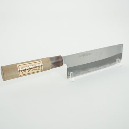 Japanese Used Kitchen Nakiri Knife Boxed Sushi Sasimi F-430