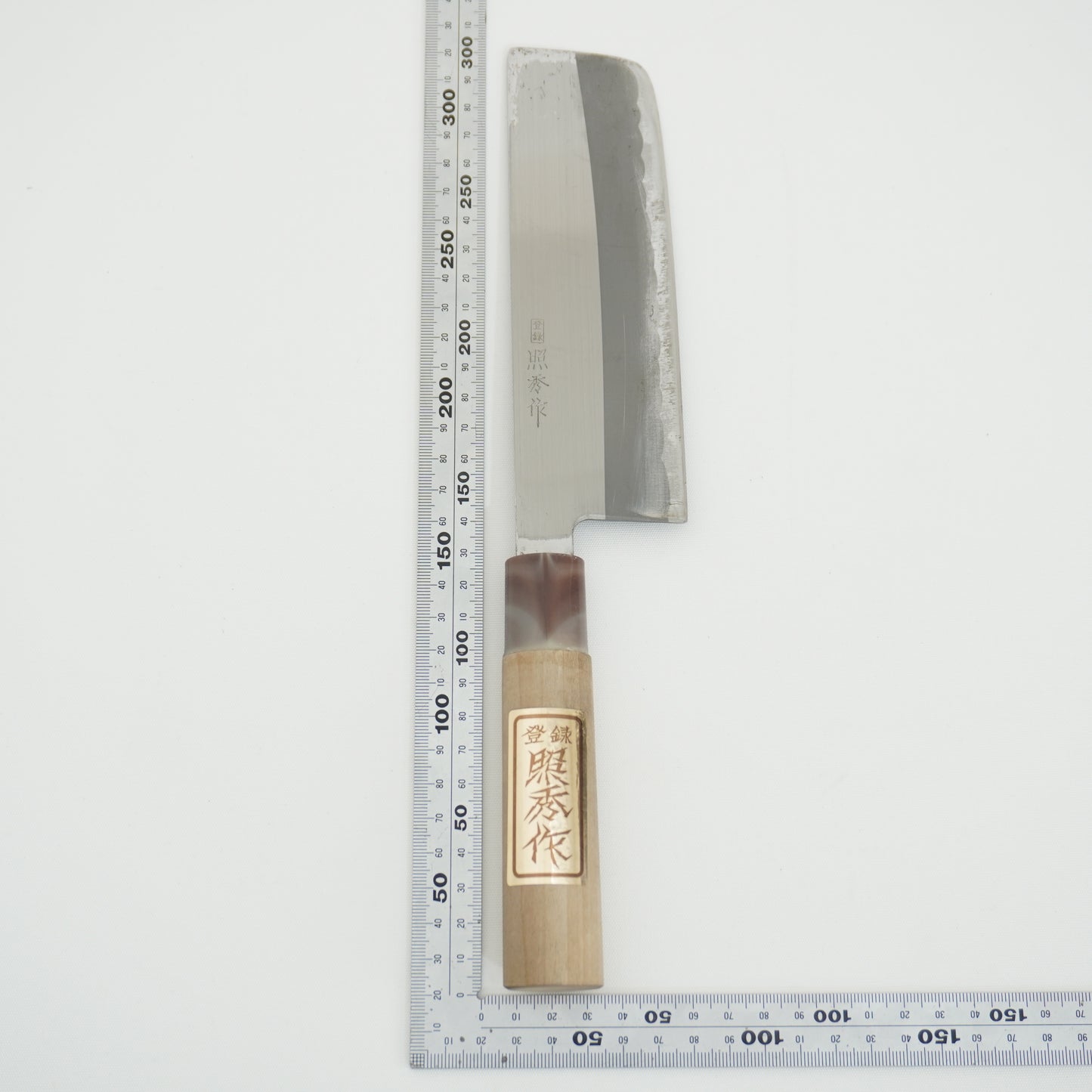 Japanese Used Kitchen Nakiri Knife Boxed Sushi Sasimi F-430