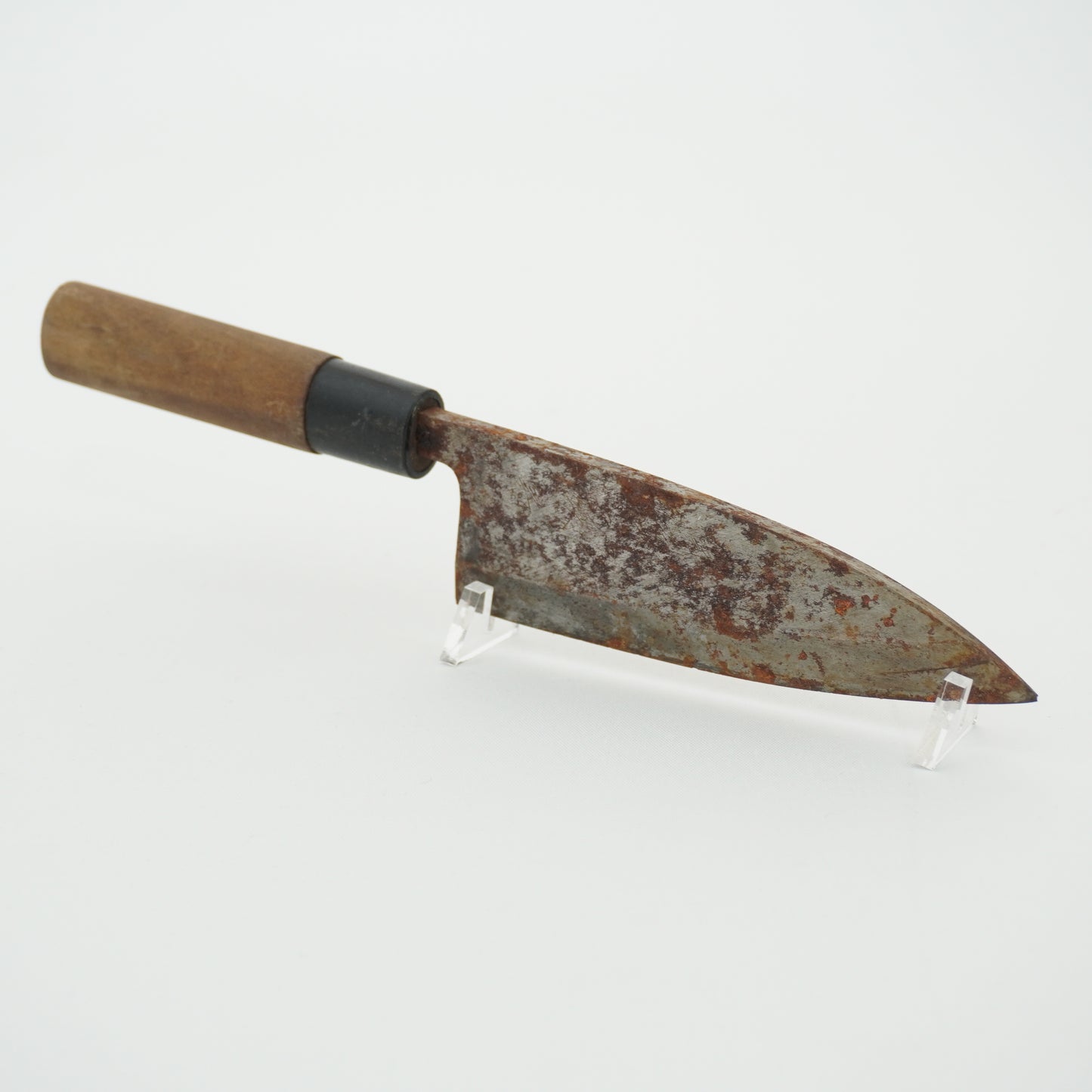 Japanese Used Kitchen Knife Lot 2 Set Sushi Sasimi For Restoration F-432
