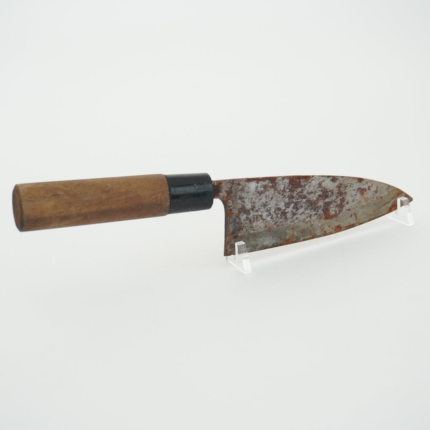Japanese Used Kitchen Knife Lot 2 Set Sushi Sasimi For Restoration F-432